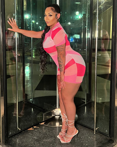 Pretty N' Pink Romper
